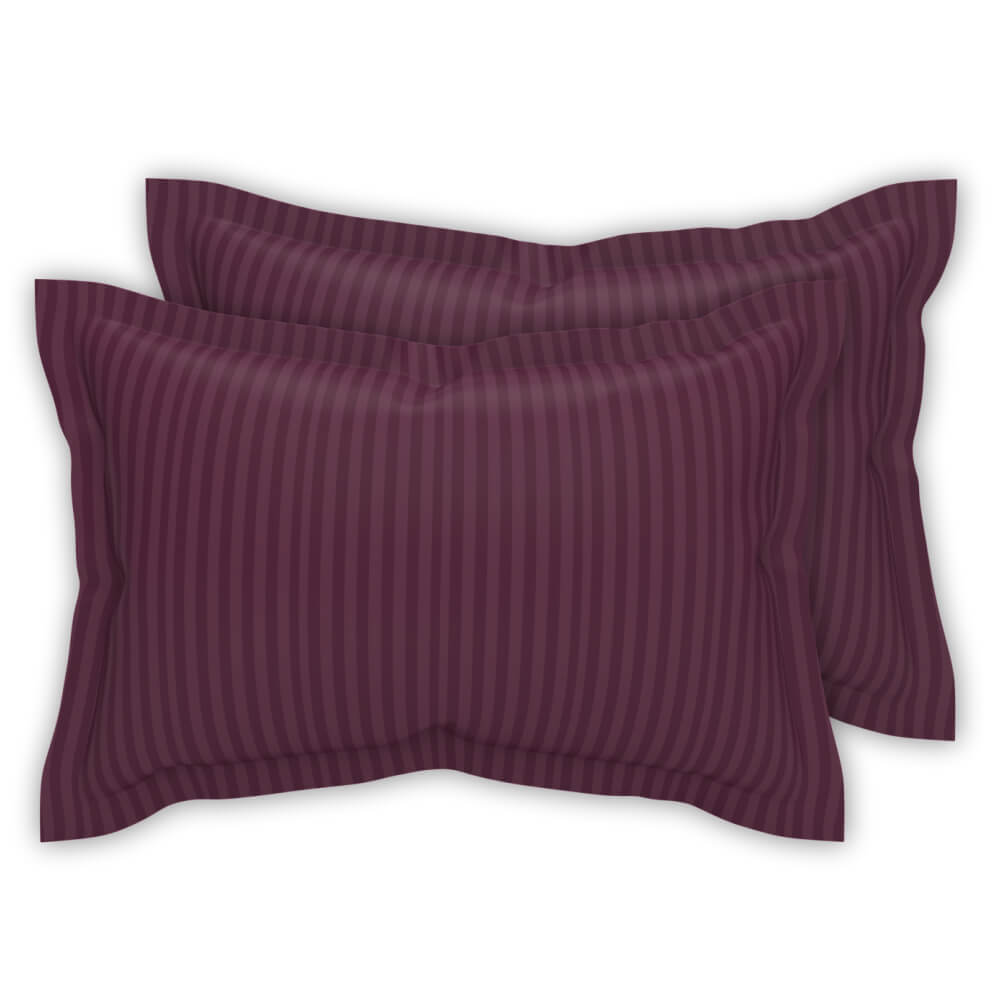best burgundy super king size cotton bedsheets with pillow covers